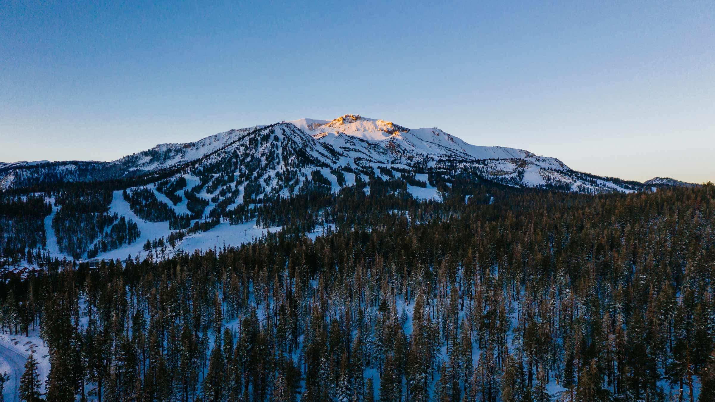Mammoth Mountain in winter